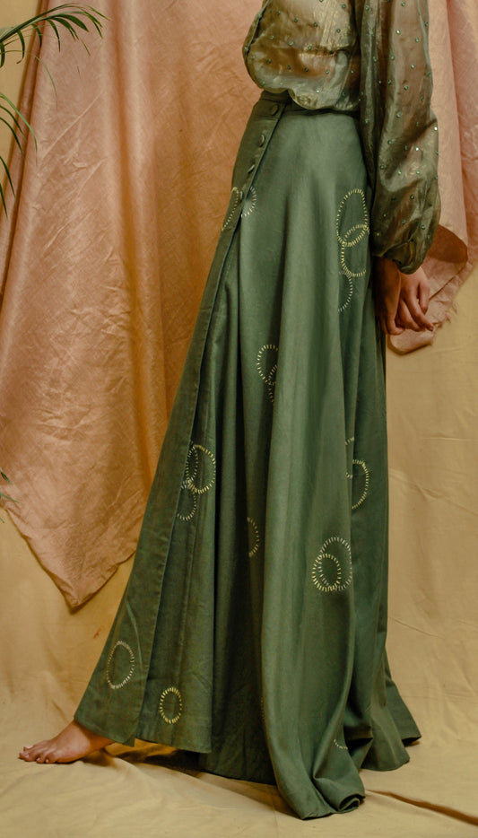 Nurian Green Skirt
