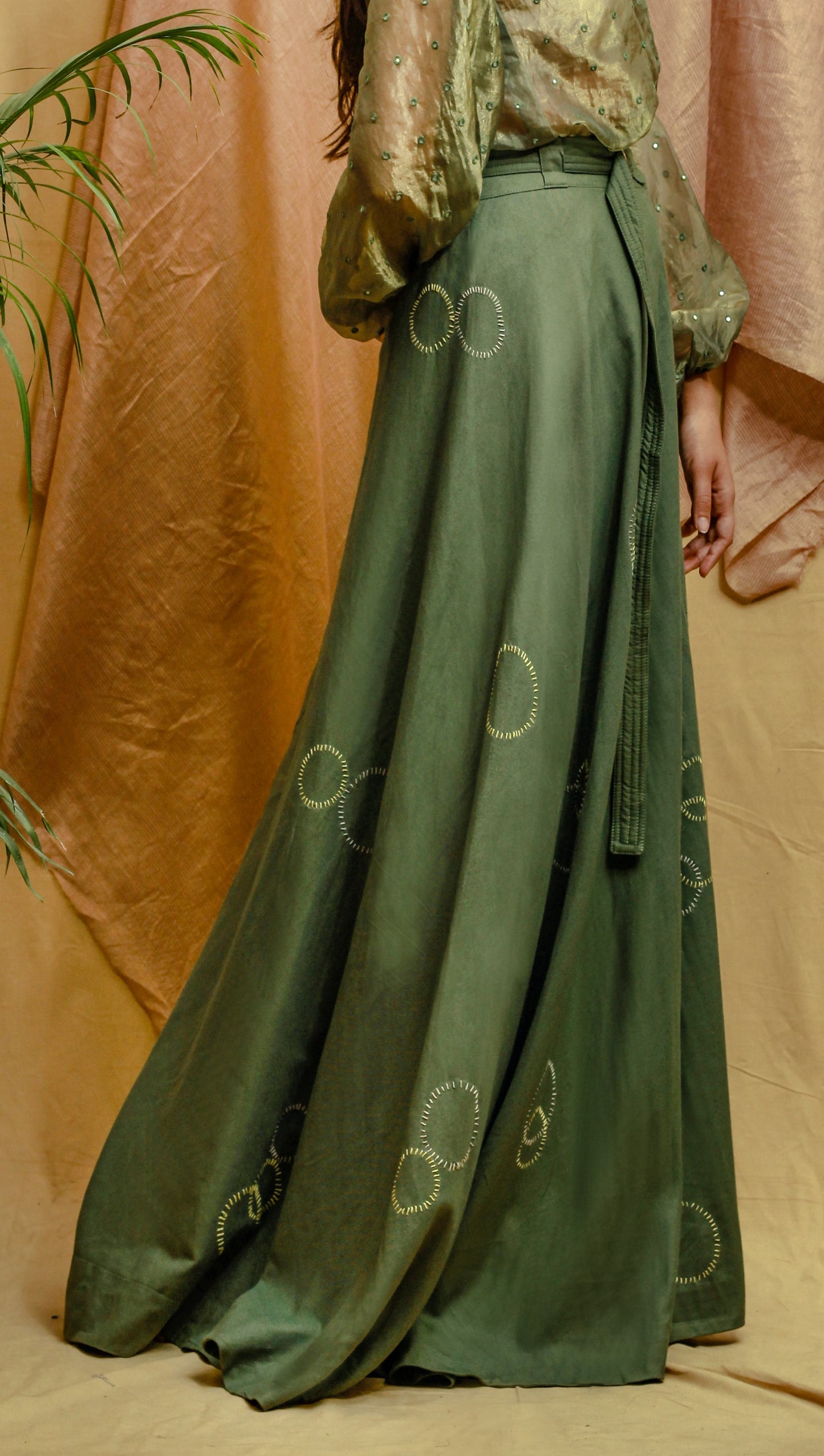 Nurian Green Skirt