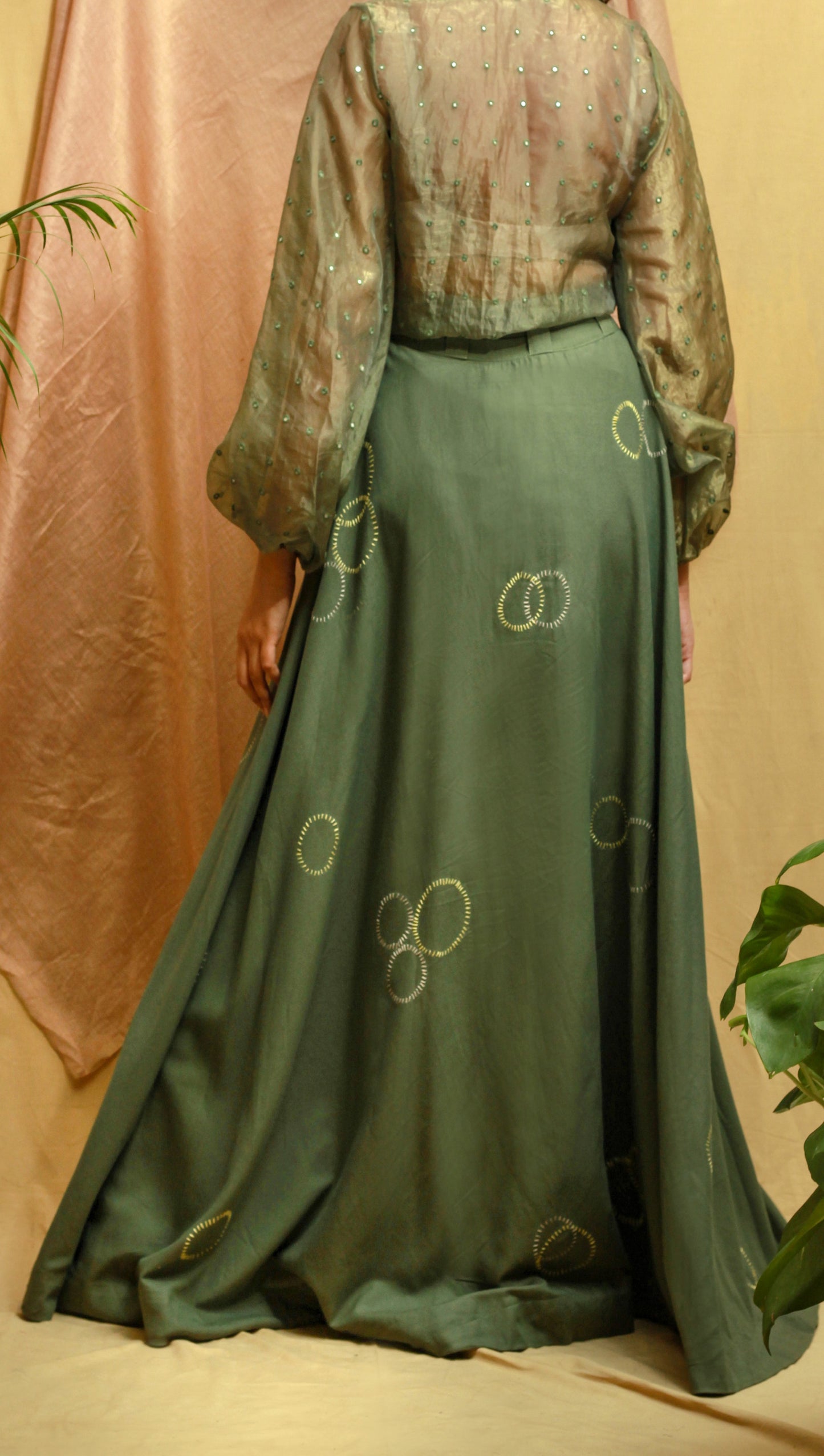 Nurian Green Skirt