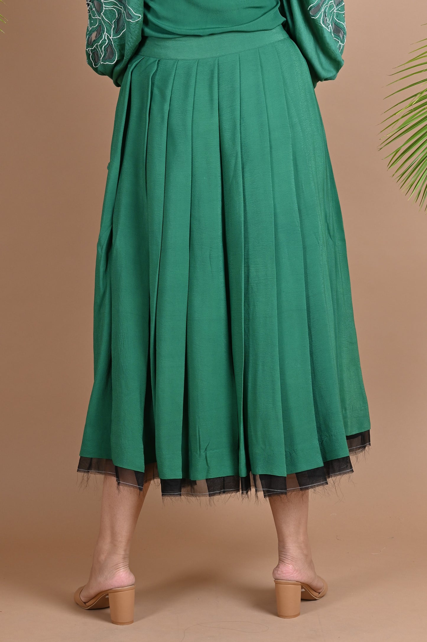 Ana Green Skirt