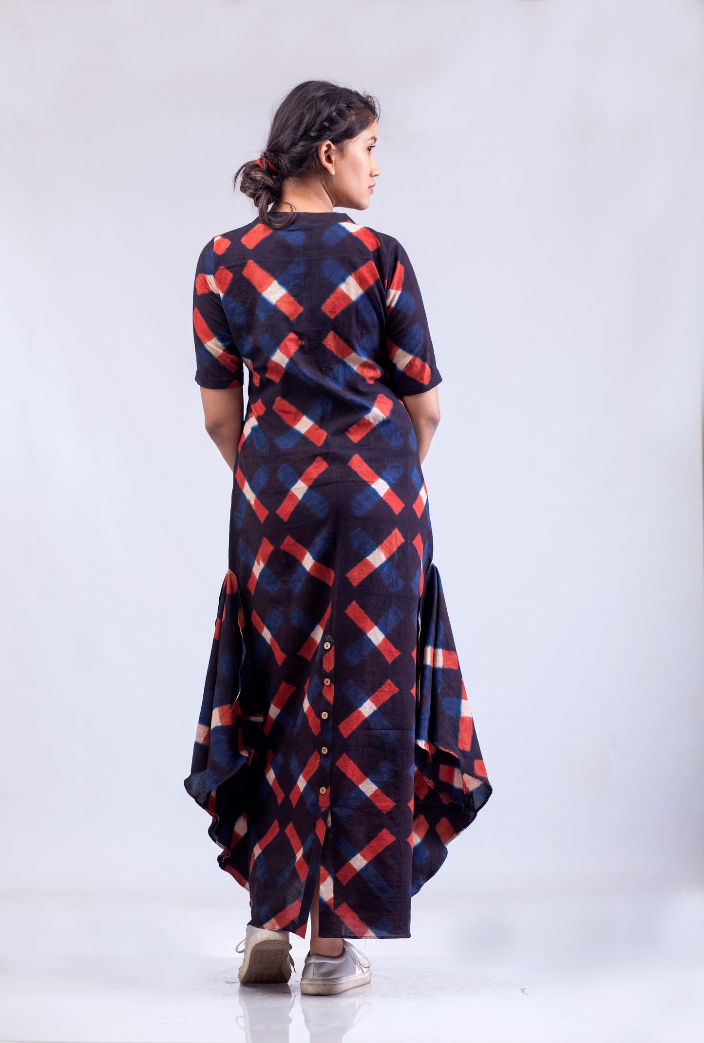 Vega - Side Flounce Dress