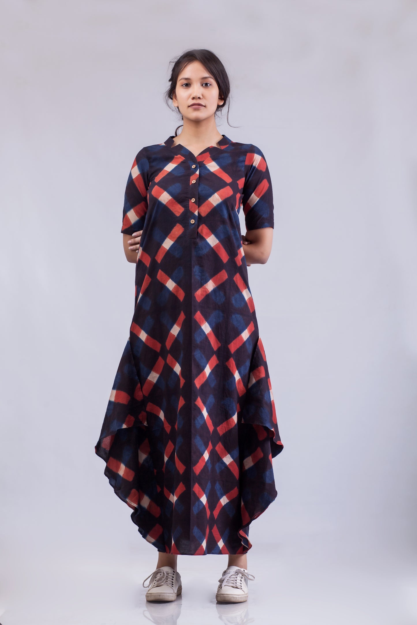 Vega - Side Flounce Dress