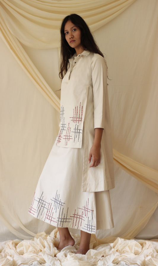 Melody Co-ord Set - Ecru