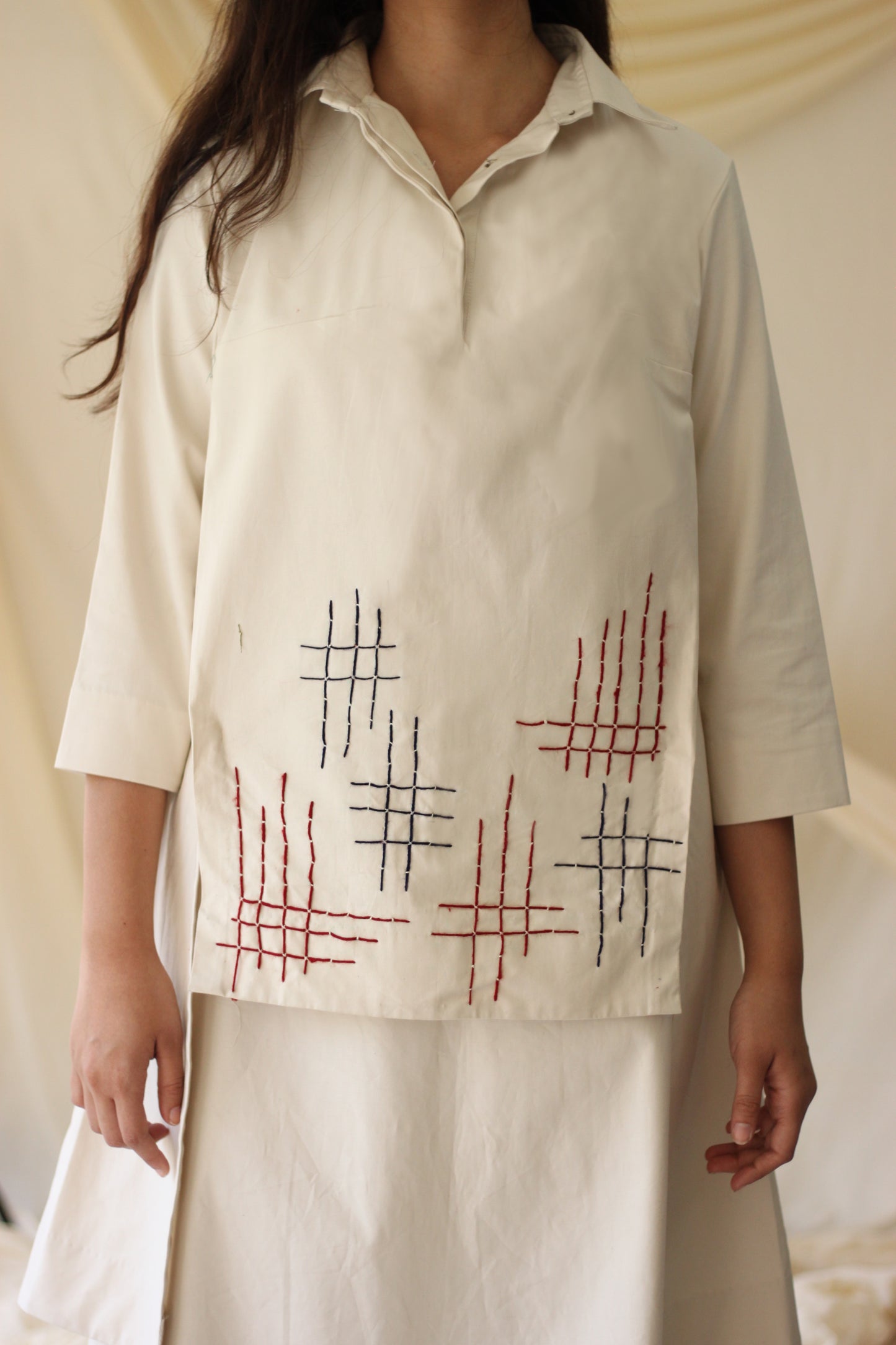 Melody Co-ord Set - Ecru