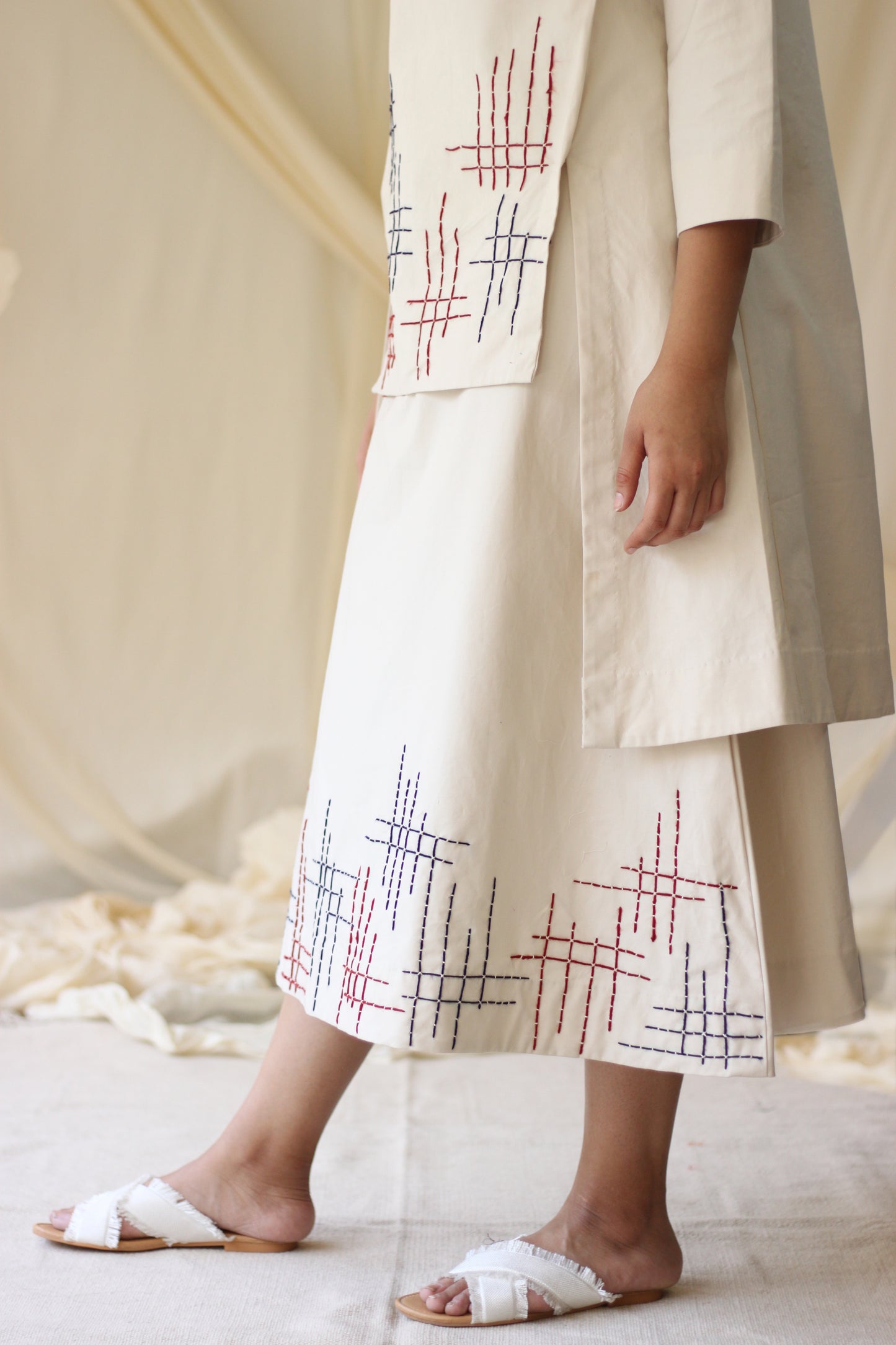 Melody Skirt - Ecru