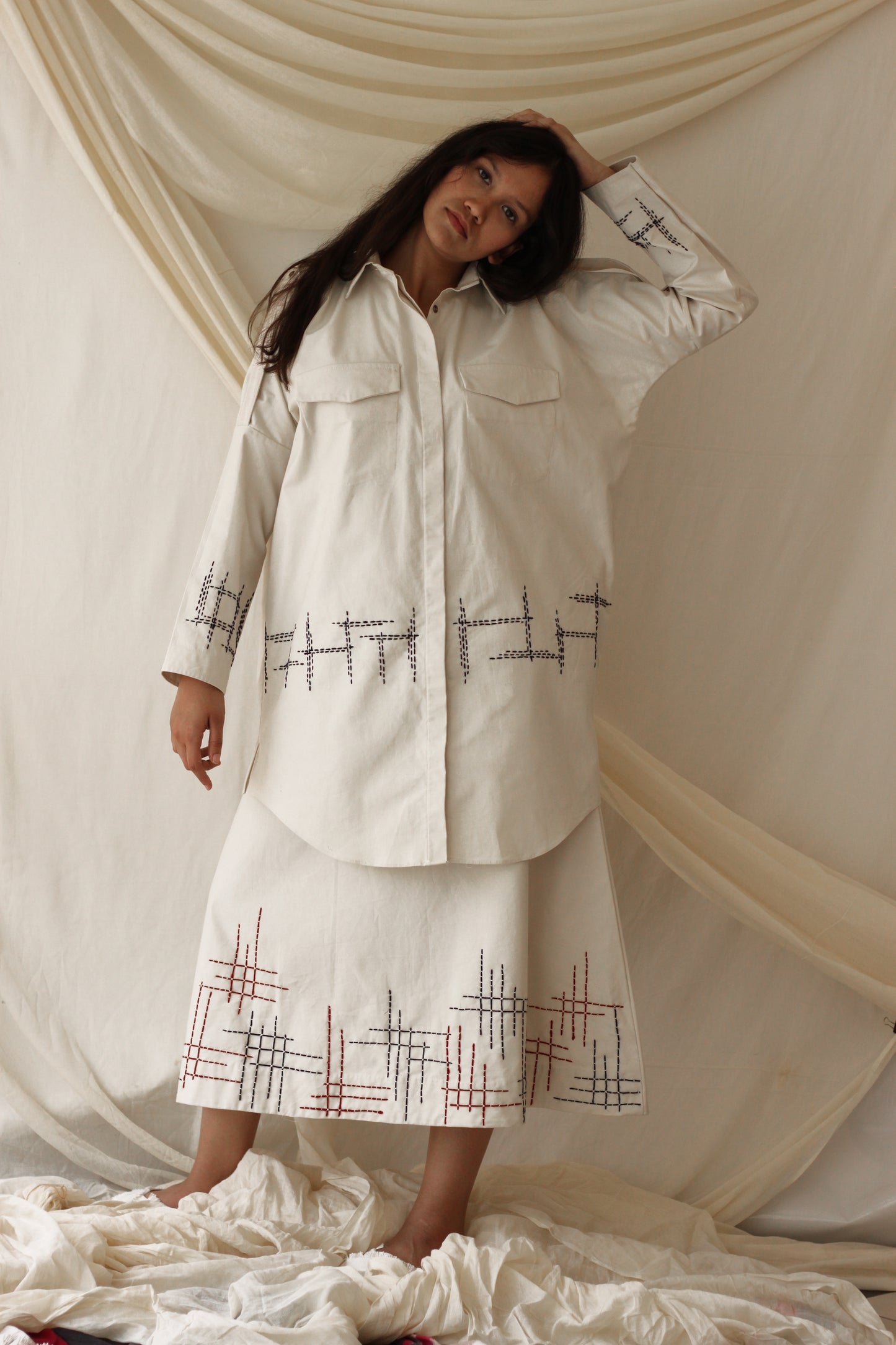 Melody Skirt - Ecru