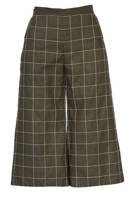 Culotte Pants – Forest Green