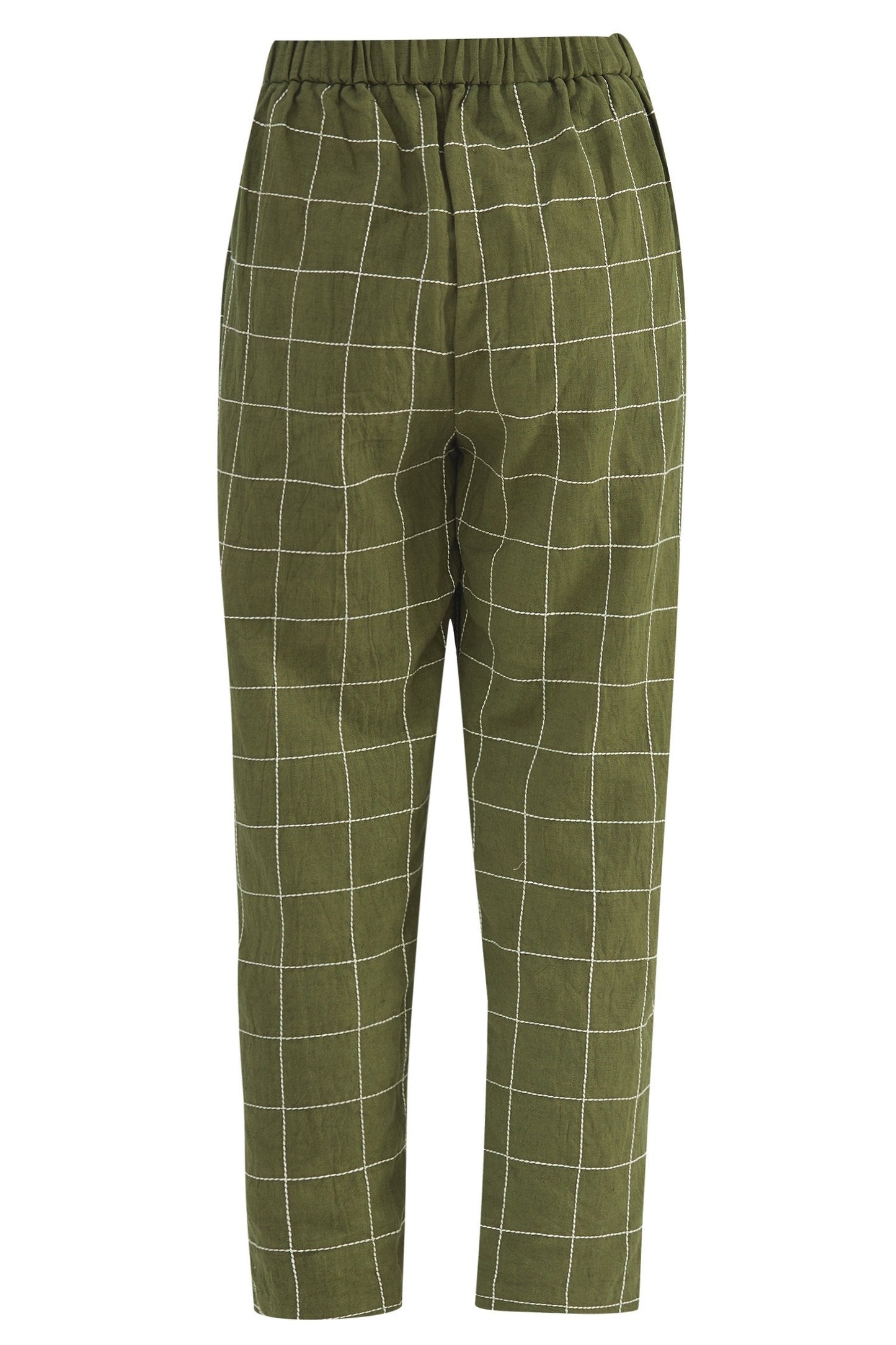 Straight pants - Green